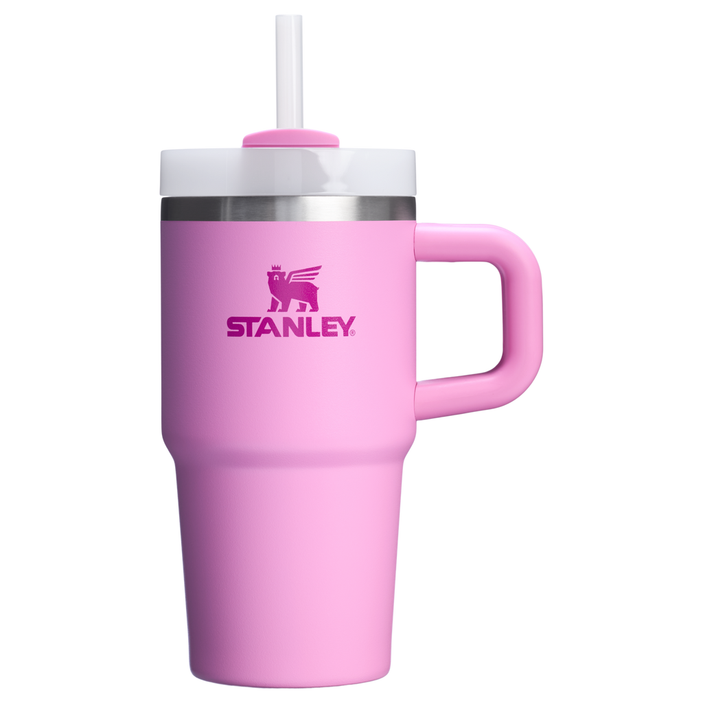 Double-Wall Vacuum The Quencher H2.O Flowstate Tumbler D251V - Double-Wall Vacuum Insulated Travel Tumbler with Straw - Peony