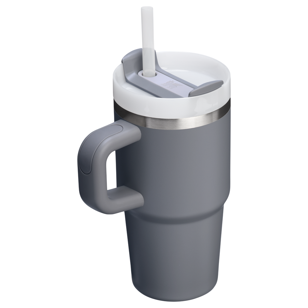 Splash-Resistant FlowState The Quencher H2.O Flowstate Tumbler with Handle | Stanley Create D309N - Premium Stainless Steel Straw Cup for All-Day Hydration Detail
