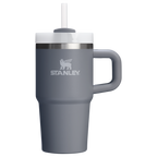 Splash-Resistant FlowState The Quencher H2.O Flowstate Tumbler with Handle | Stanley Create D309N - Premium Stainless Steel Straw Cup for All-Day Hydration Detail