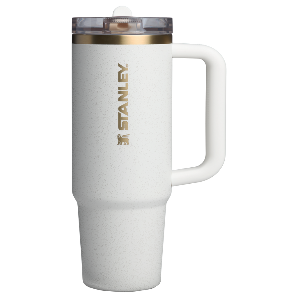 Double-Wall Vacuum The Quencher H2.0 Flowstate Tumbler | Stanley Create D331C - FlowState 3-Position Lid Insulated Travel Mug Detail