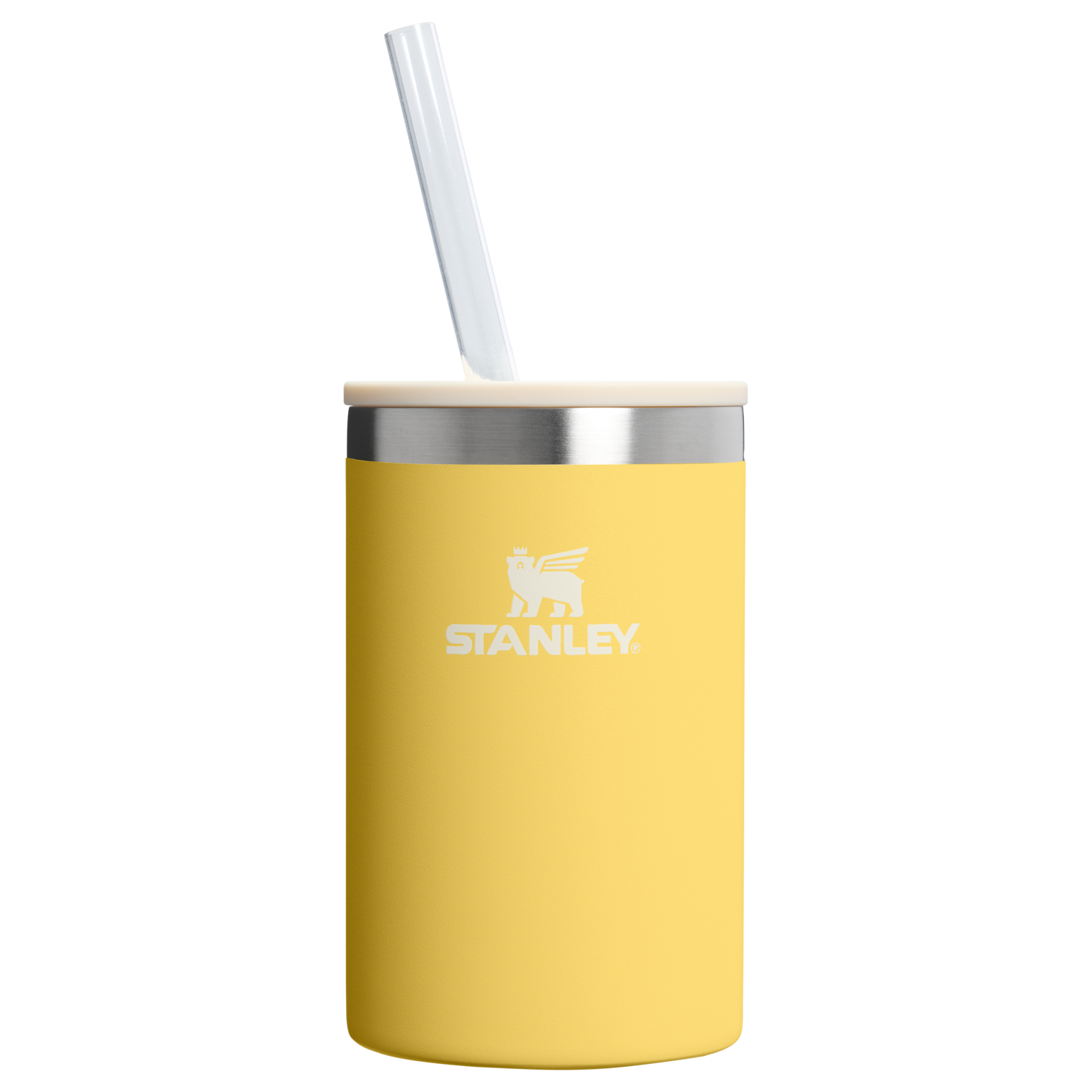 Premium All-Weather The Everyday Can Cooler Cup | Stanley Create D313H - Heavy-Duty Ice-Retention Food & Beverage Carrier - Daffodil
