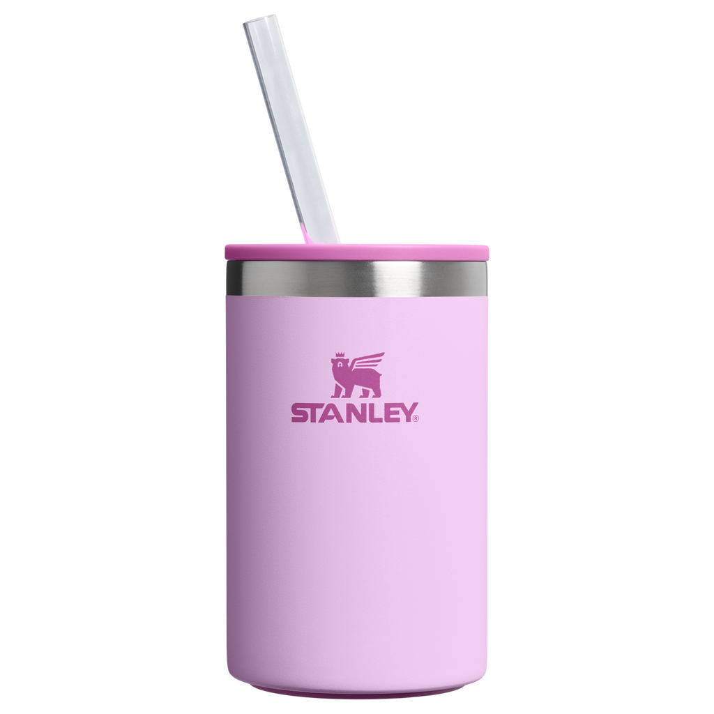Premium All-Weather The Everyday Can Cooler Cup | Stanley Create D313H - Heavy-Duty Ice-Retention Food & Beverage Carrier - Soft Orchid