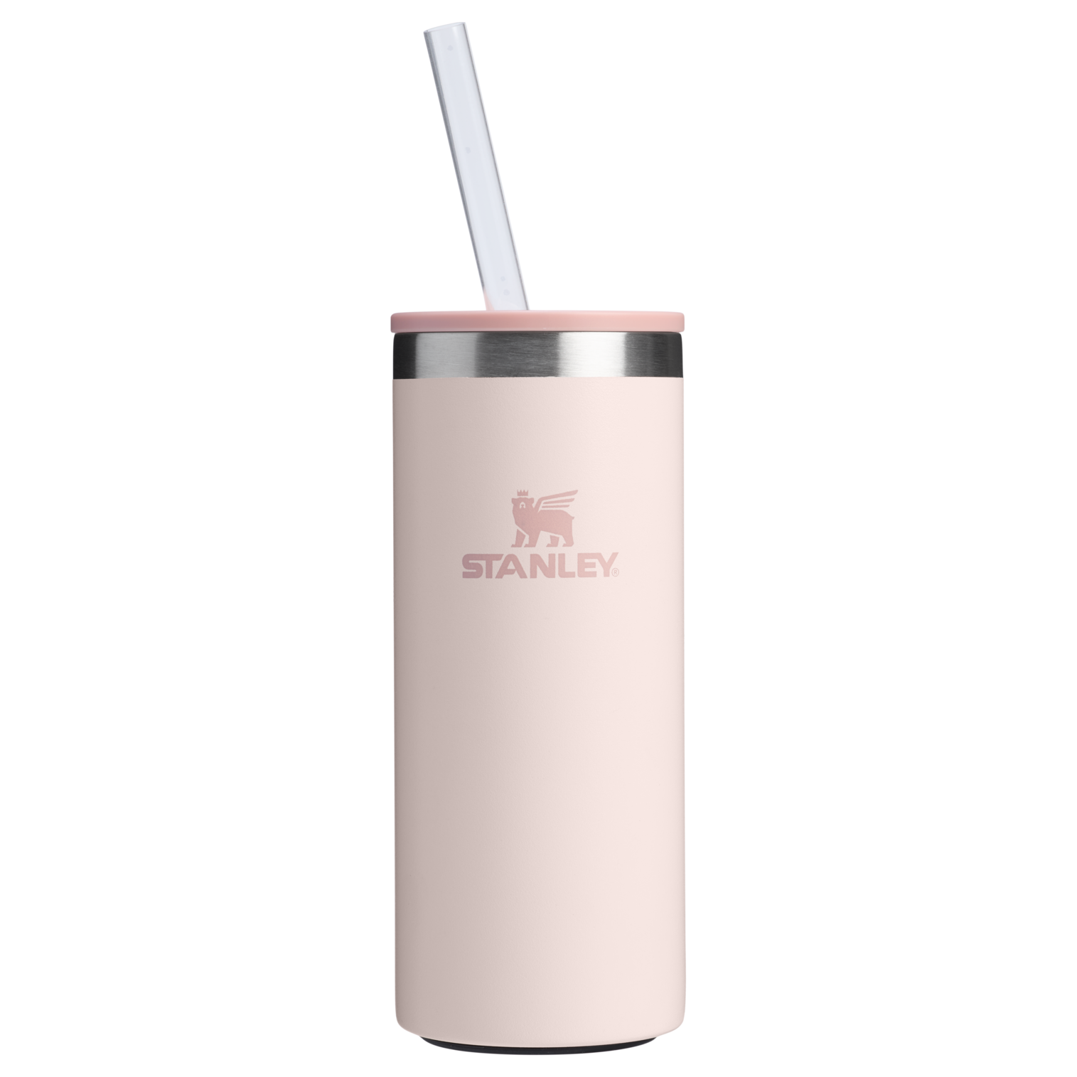 Premium All-Weather The Everyday Slim Can Cooler Cup D065Q - Julienne Series Portable Picnic Chiller Tote - Rose Quartz