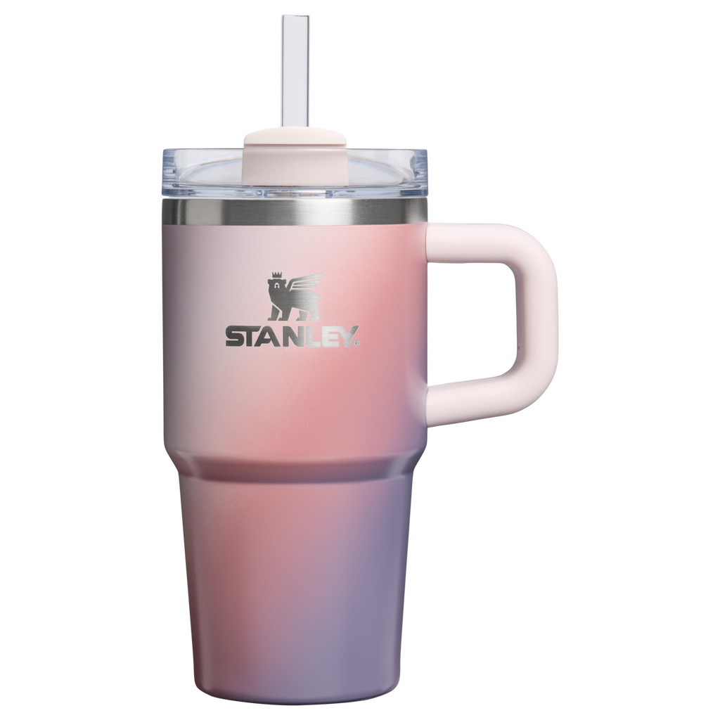 Double-Wall Vacuum The Quencher H2.O Flowstate Tumbler D251V - Double-Wall Vacuum Insulated Travel Tumbler with Straw Detail