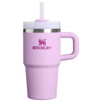 Splash-Resistant FlowState The Quencher H2.O Flowstate Tumbler | Stanley Create D274S - 40oz Large Capacity Car-Cup Friendly Quencher - Soft Orchid