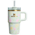 Insulated Travel The Easter Quencher H2.0  Flowstate Tumbler D259S - 40oz Large Capacity Car-Cup Friendly Quencher - Spring Blossoms