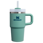Splash-Resistant FlowState The Quencher H2.O Flowstate Tumbler | Stanley Create D274S - 40oz Large Capacity Car-Cup Friendly Quencher - Spring Green