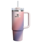 Splash-Resistant FlowState The Quencher H2.0 Flowstate Tumbler D051L - Double-Wall Vacuum Insulated Travel Tumbler with Straw - Dawn Spiral