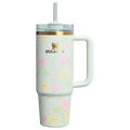 Double-Wall Vacuum The Easter Quencher H2.0 Flowstate Tumbler D257F - FlowState 3-Position Lid Insulated Travel Mug - Spring Blossoms