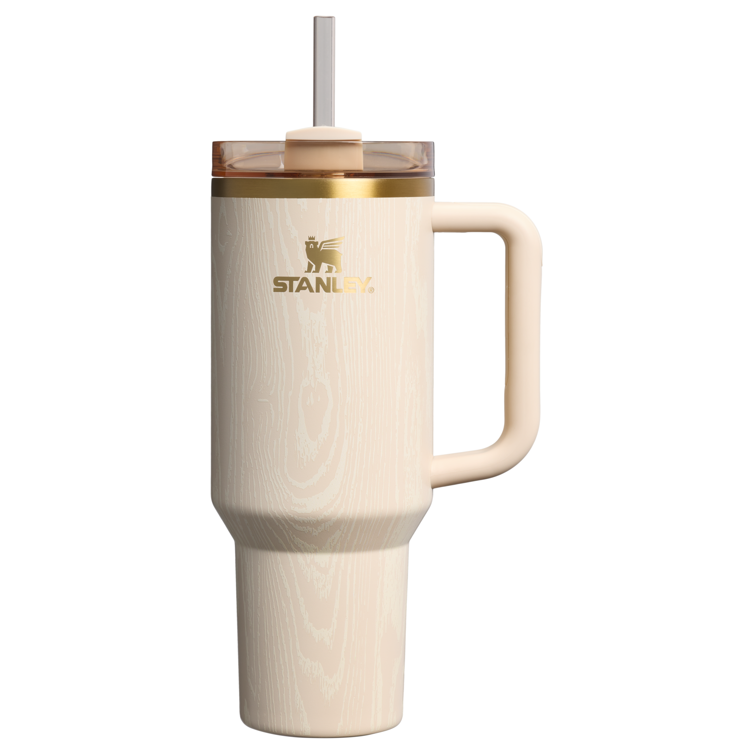 Insulated Travel The Cheers & Cheer Quencher H2.0 Flowstate Tumbler D188Q - 40oz Large Capacity Car-Cup Friendly Quencher - Birch Woodgrain