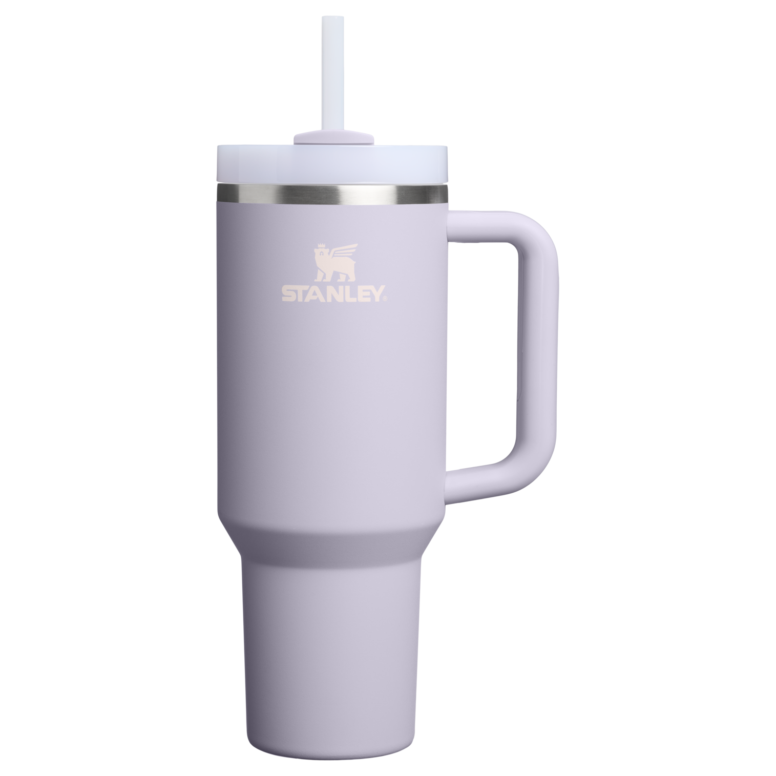 Large Capacity The Quencher H2.0 Flowstate Tumbler D050X - Double-Wall Vacuum Insulated Travel Tumbler with Straw - Purple Dust