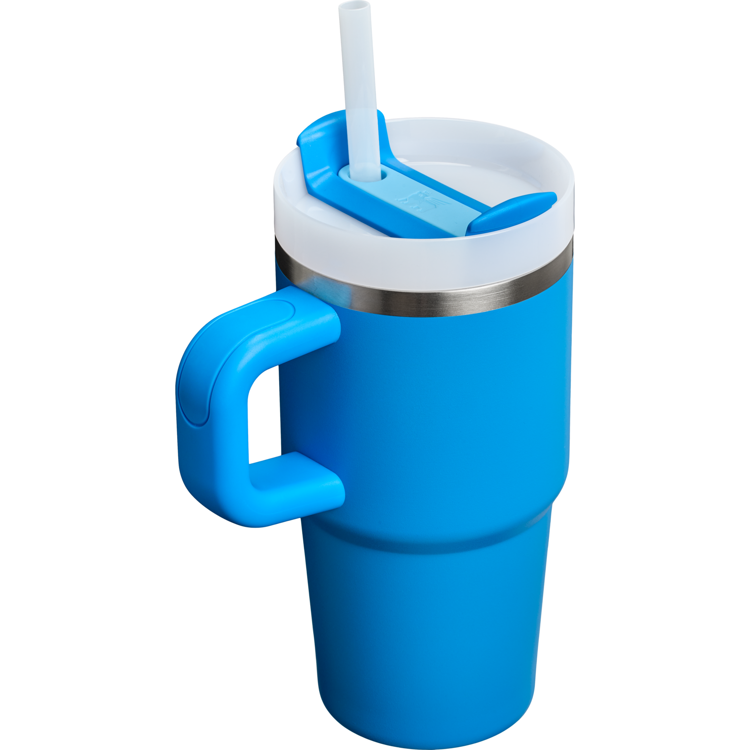 Splash-Resistant FlowState The Quencher H2.O Flowstate Tumbler with Handle | Stanley Create D309N - Premium Stainless Steel Straw Cup for All-Day Hydration Detail