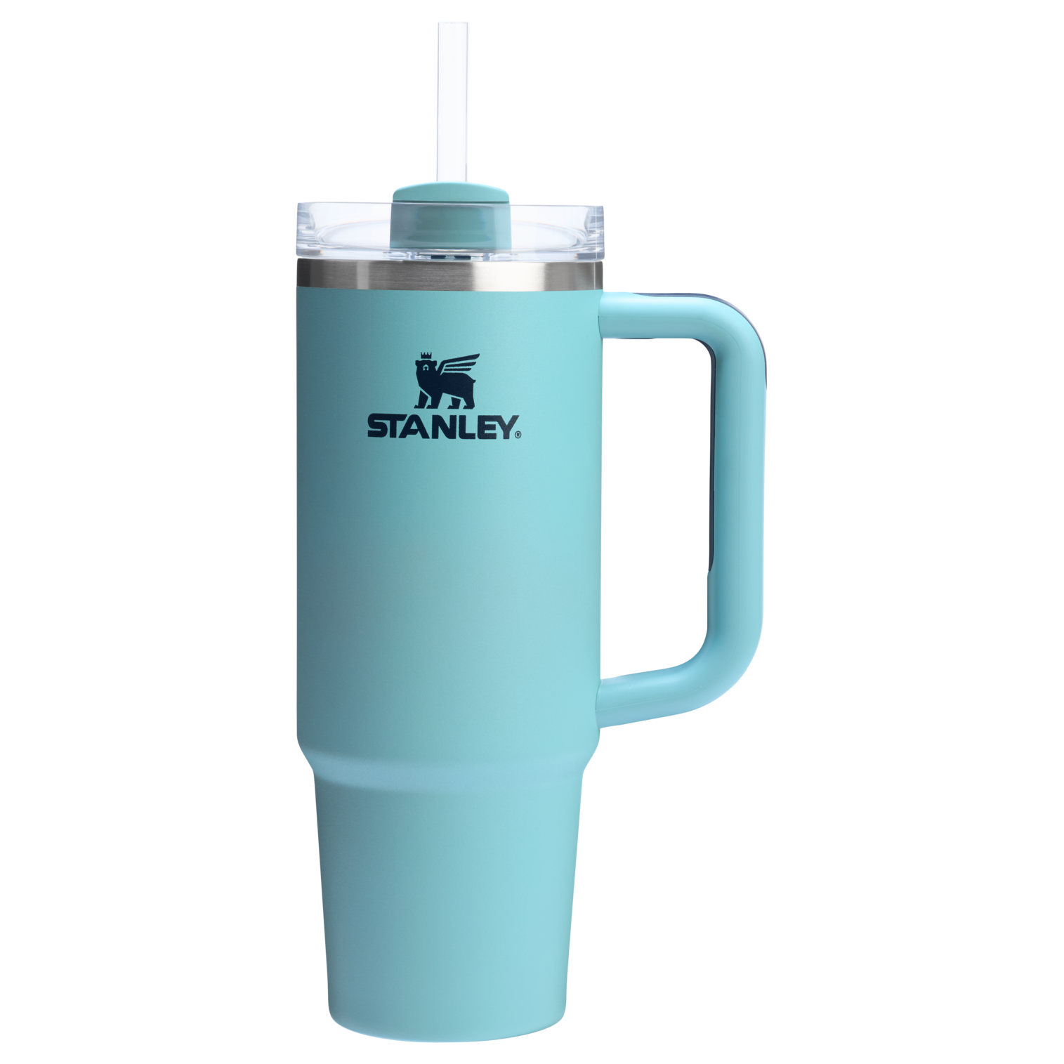 Splash-Resistant FlowState The Quencher H2.0 Flowstate Tumbler D051L - Double-Wall Vacuum Insulated Travel Tumbler with Straw Detail