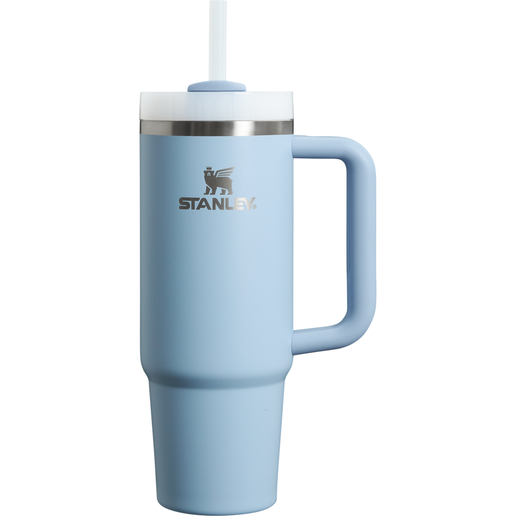 Splash-Resistant FlowState The Quencher H2.0 Flowstate Tumbler D051L - Double-Wall Vacuum Insulated Travel Tumbler with Straw Detail