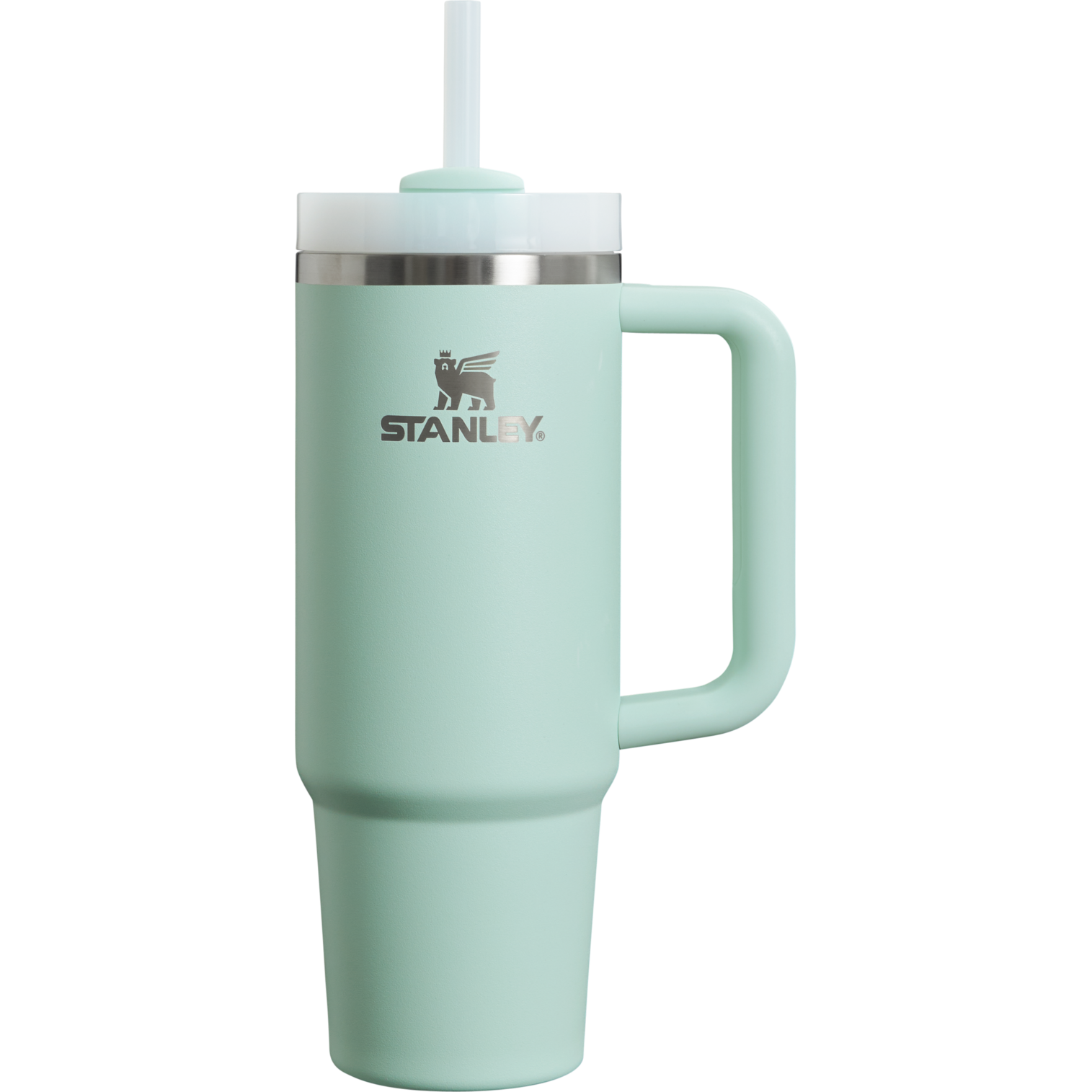 Splash-Resistant FlowState The Quencher H2.0 Flowstate Tumbler D051L - Double-Wall Vacuum Insulated Travel Tumbler with Straw Detail