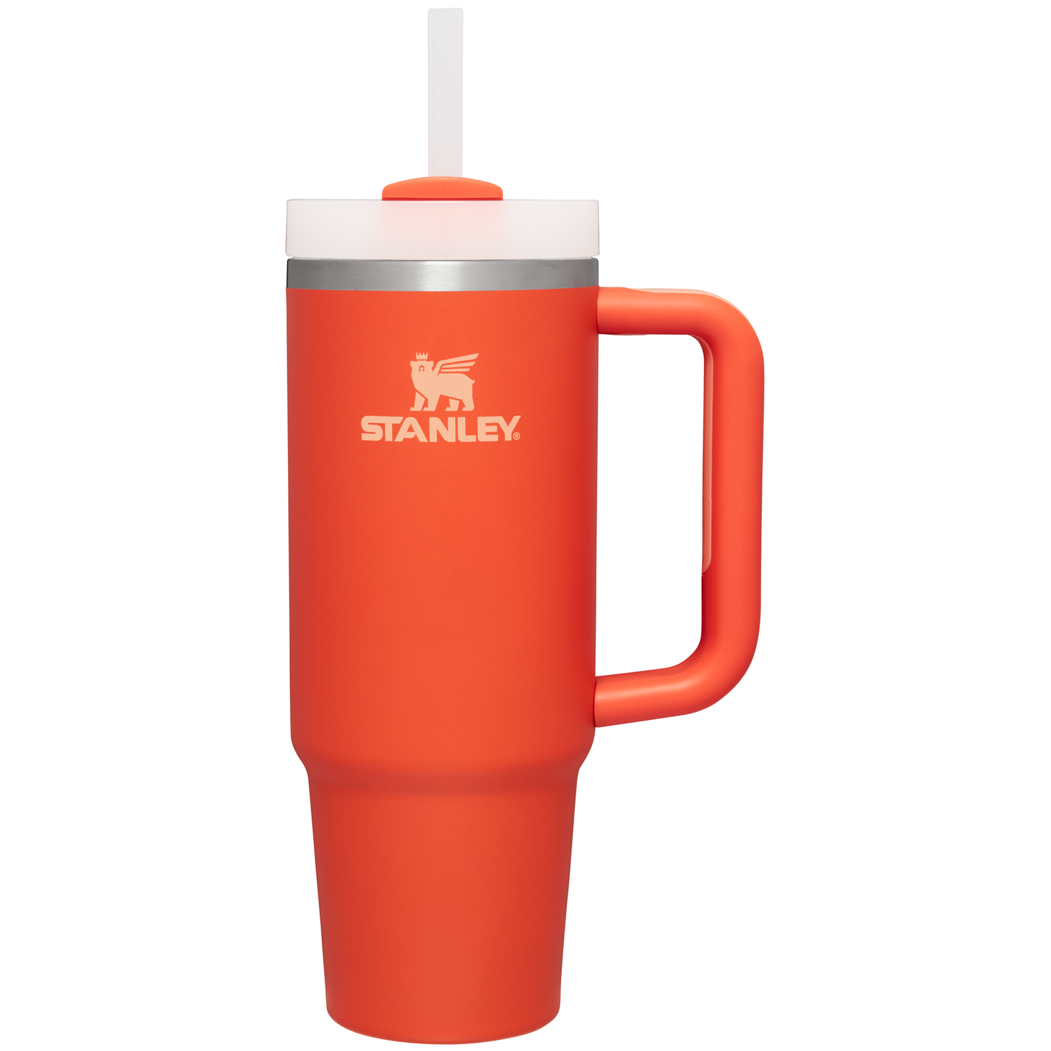 Splash-Resistant FlowState The Quencher H2.0 Flowstate Tumbler D051L - Double-Wall Vacuum Insulated Travel Tumbler with Straw Detail