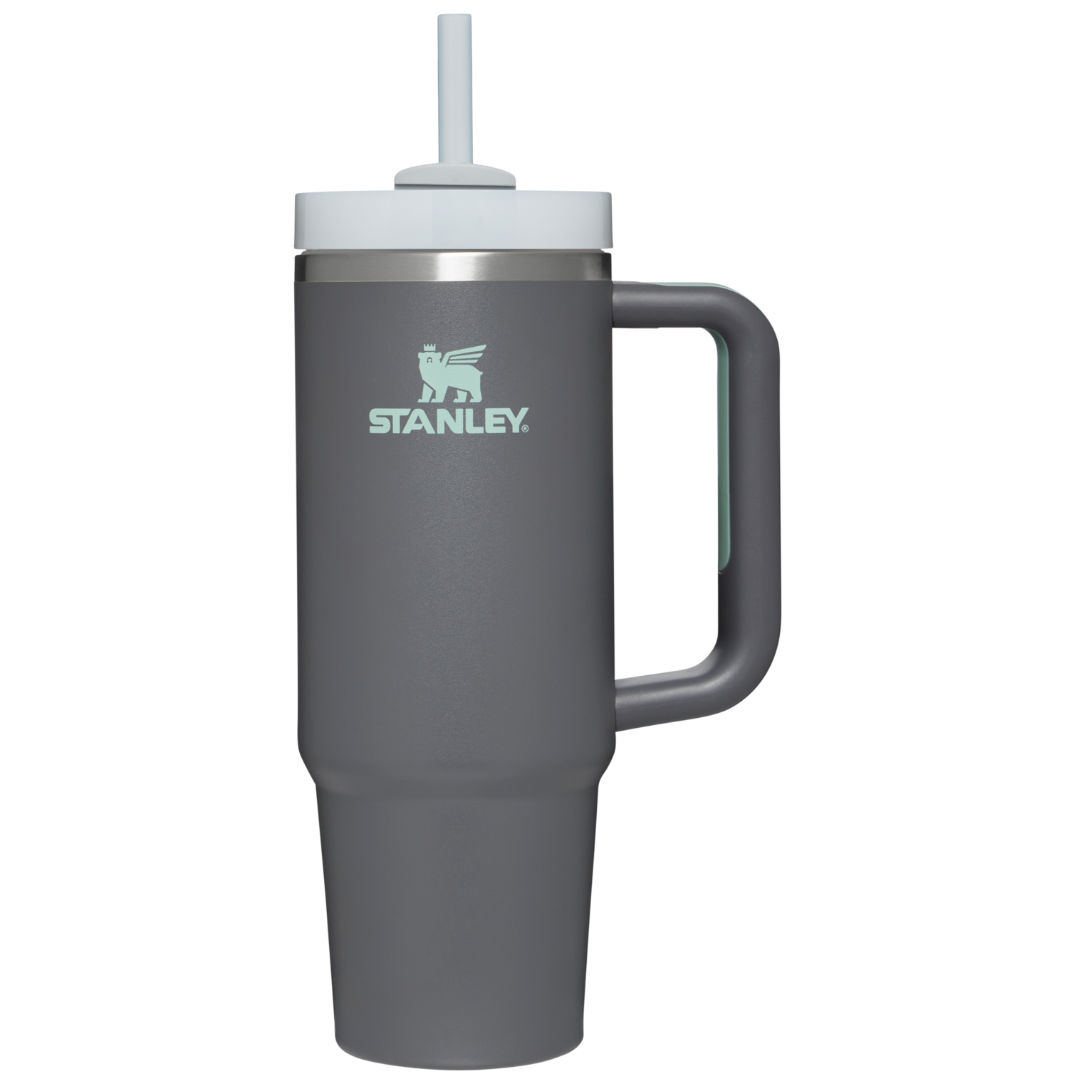 Splash-Resistant FlowState The Quencher H2.0 Flowstate Tumbler D051L - Double-Wall Vacuum Insulated Travel Tumbler with Straw Detail