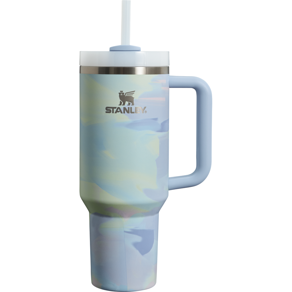 Large Capacity The Quencher H2.0 Flowstate Tumbler D050X - Double-Wall Vacuum Insulated Travel Tumbler with Straw Detail