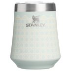 Vacuum Insulated Wine The Reserve Wine Tumbler D352C - Elegant Stemless Vacuum Insulated Wine Tumbler - Mist Rattan