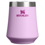 Premium Matte The Reserve Wine Tumbler D125V - Premium Insulated Egg-Shaped Wine Glass for Outdoors - Soft Orchid