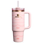 Splash-Resistant FlowState The Valentine’s Day Quencher H2.0 Flowstate Tumbler D232U - FlowState 3-Position Lid Insulated Travel Mug - Pink Velvet Cake
