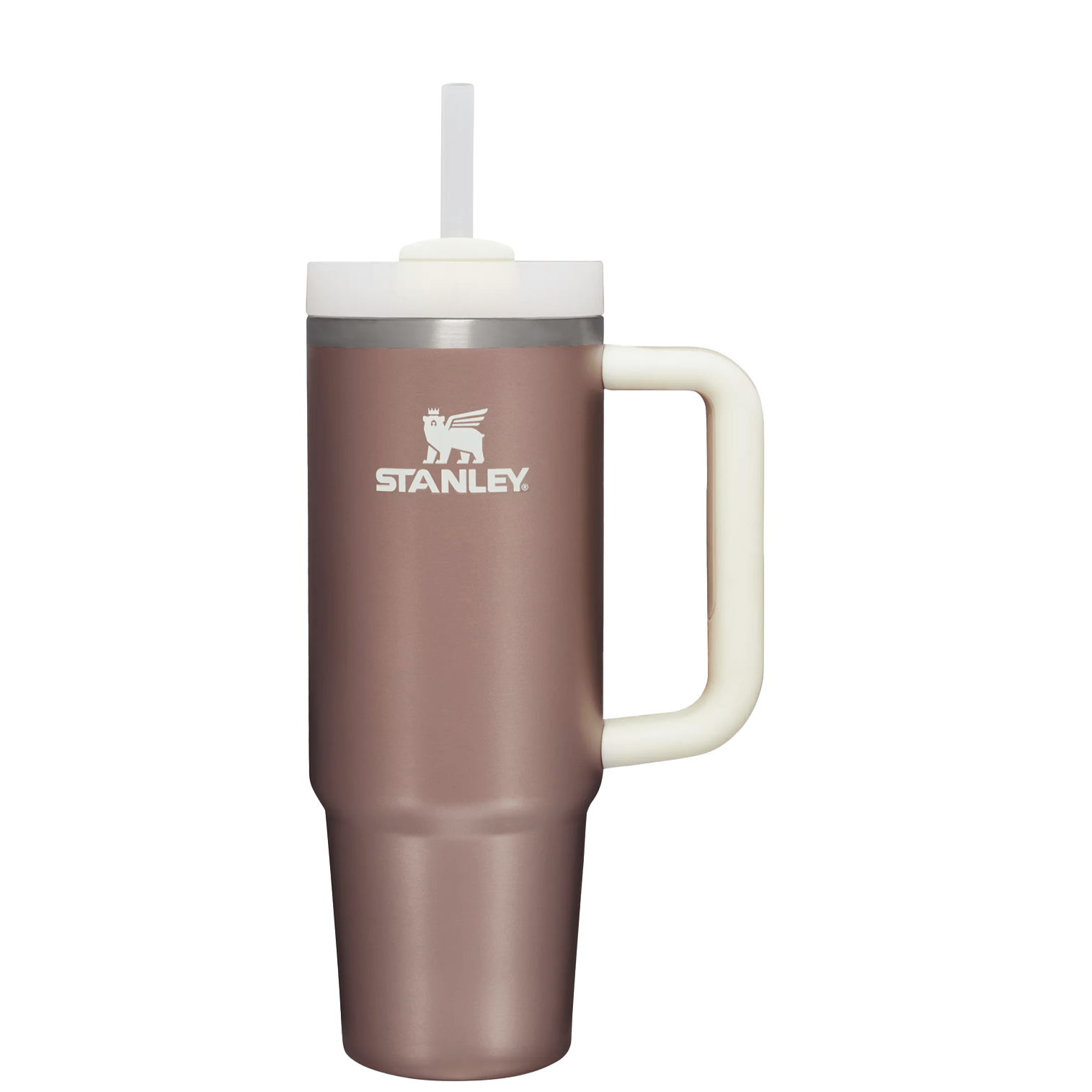 Splash-Resistant FlowState The Quencher H2.0 Flowstate Tumbler D051L - Double-Wall Vacuum Insulated Travel Tumbler with Straw Detail