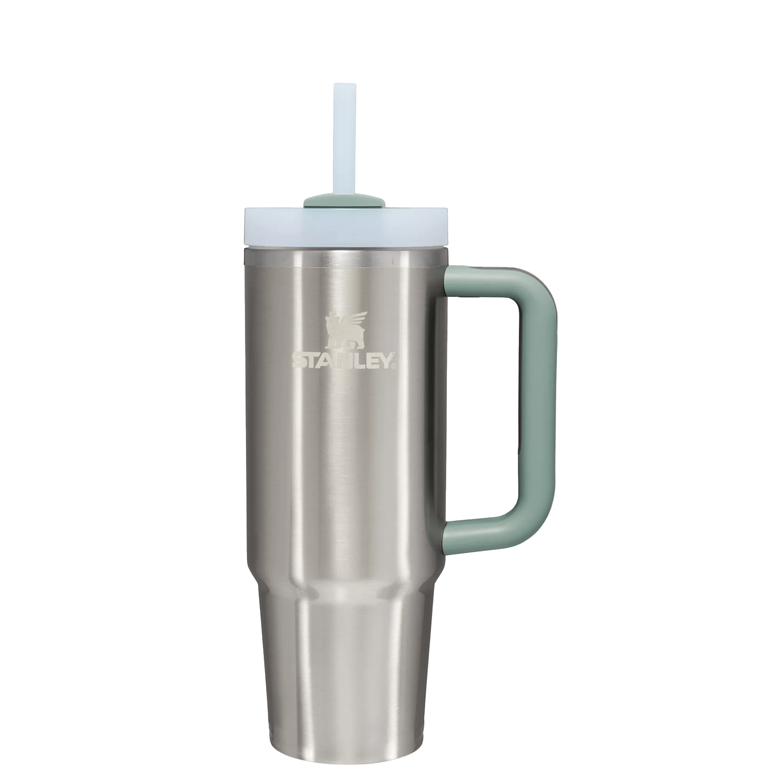 Splash-Resistant FlowState The Quencher H2.0 Flowstate Tumbler D051L - Double-Wall Vacuum Insulated Travel Tumbler with Straw Detail