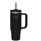 Double-Wall Vacuum The Quencher H2.0 Flowstate Tumbler  | Stanley Create D332L - Premium Stainless Steel Straw Cup for All-Day Hydration - Black