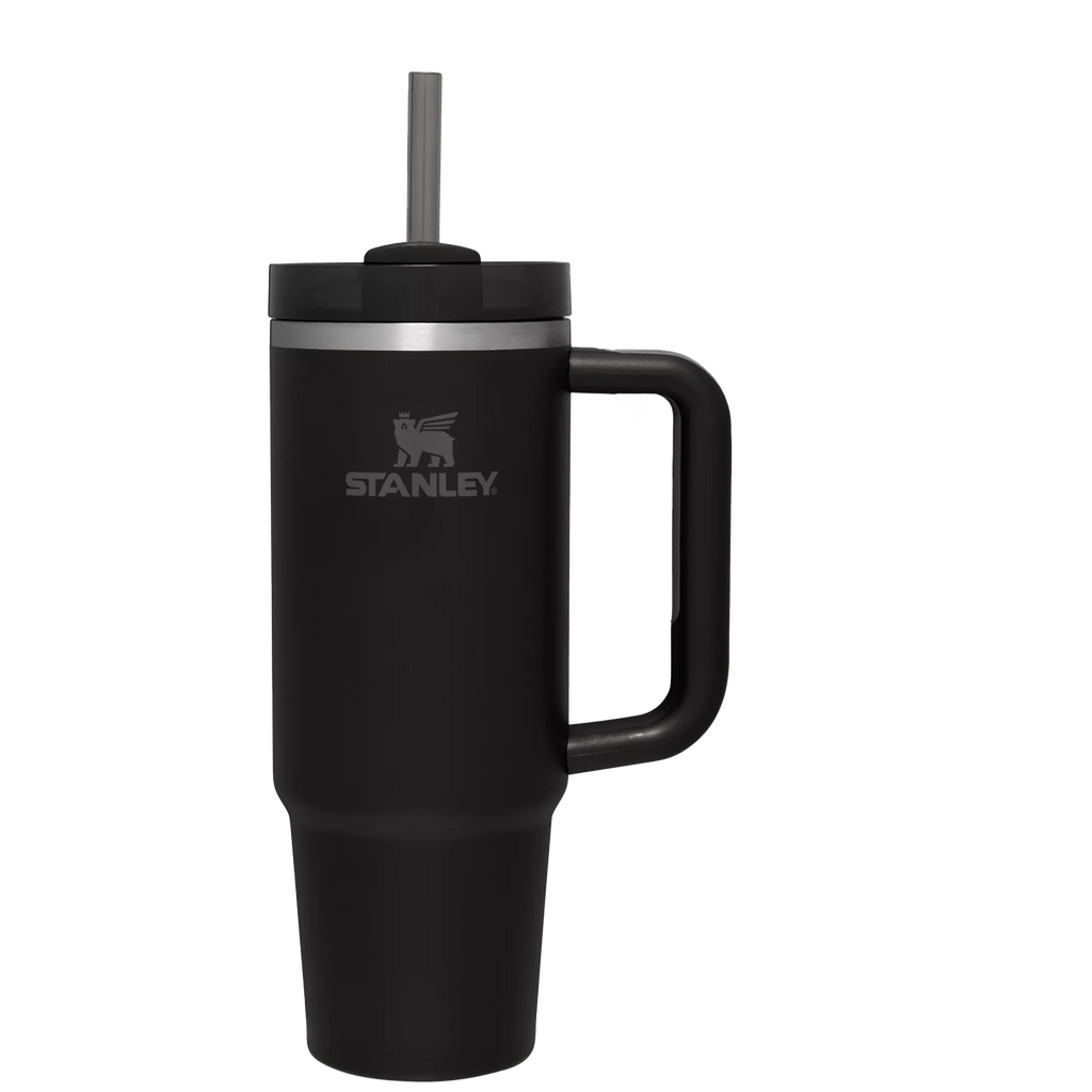 Splash-Resistant FlowState The Quencher H2.0 Flowstate Tumbler D051L - Double-Wall Vacuum Insulated Travel Tumbler with Straw Detail