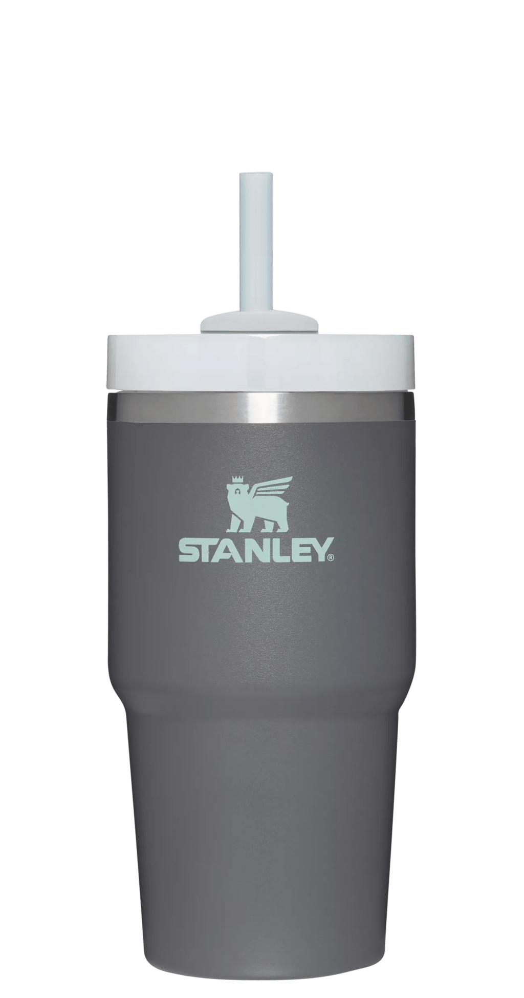 Large Capacity The Quencher H2.0 Flowstate Tumbler | Stanley Create D330L - Double-Wall Vacuum Insulated Travel Tumbler with Straw Detail